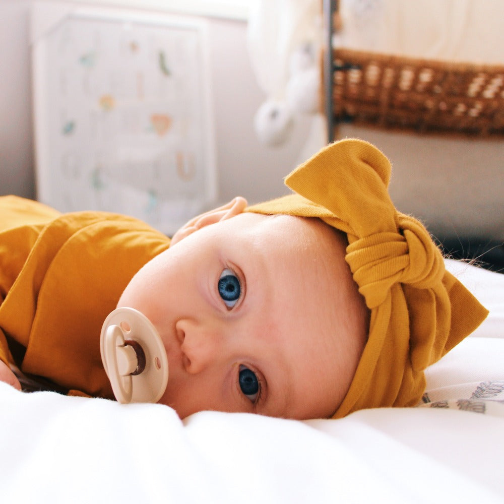 Mustard Bow Knot Headband