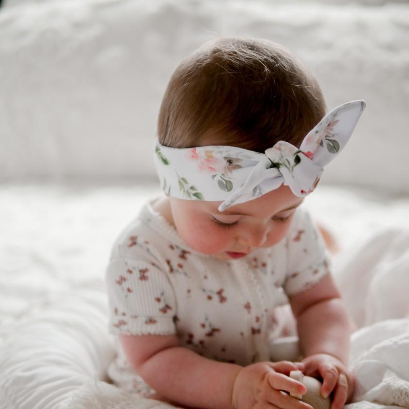Vivienne Rose Top Knot Headband