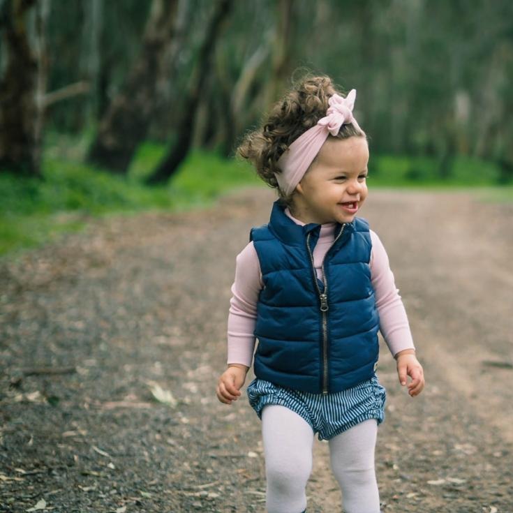 Baby Pink Top Knot Headband