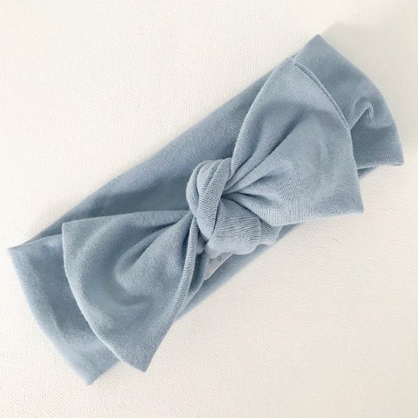 Chambray Bow Knot Headband