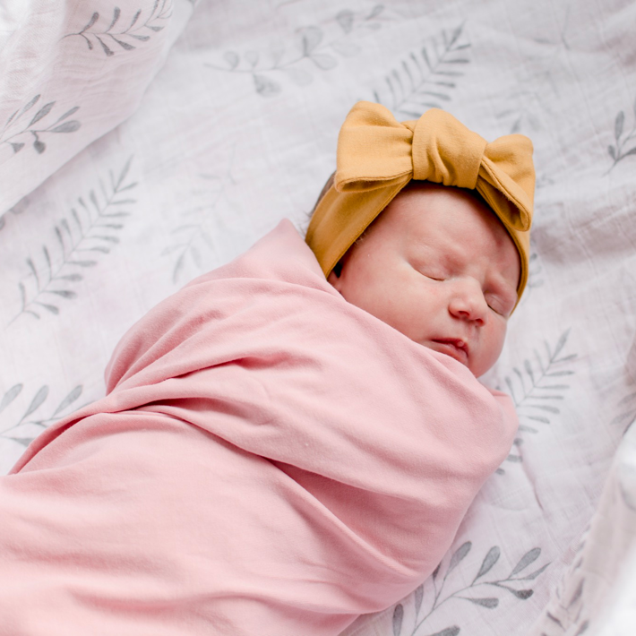 Mustard Top Knot Headband